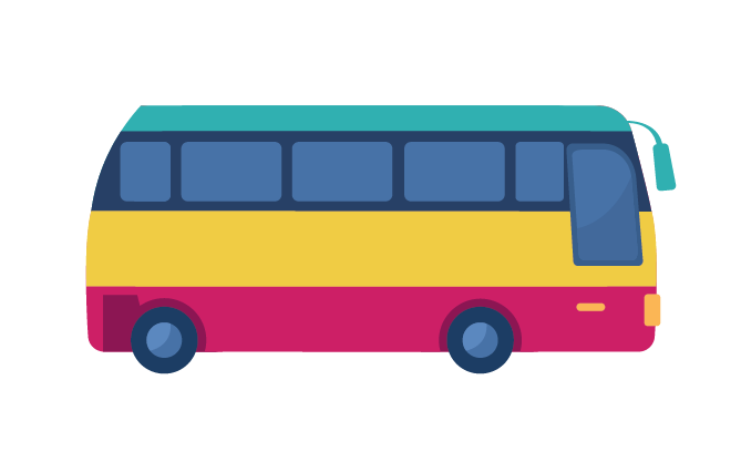 Illustration d'un car