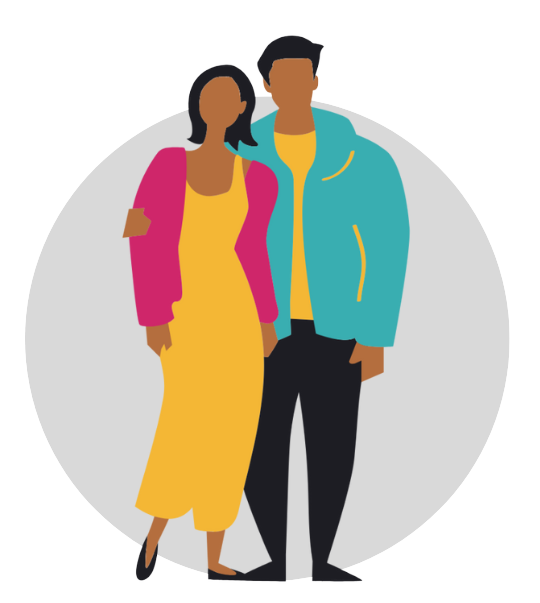 Illustration d'un couple