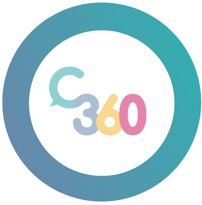 Logo de la Communauté 360 dans un cercle